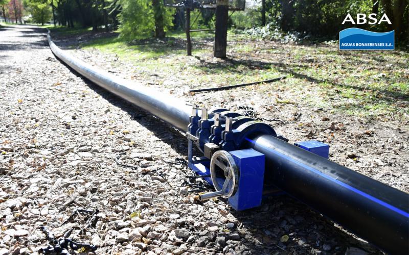 Con 2.000 metros de cañerías: ABSA continúa con la optimización de la red en la zona norte de la ciudad