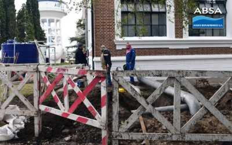 Finalizaron los trabajos de empalme entre la Planta de Ósmosis Inversa y la red de agua de Chivilcoy