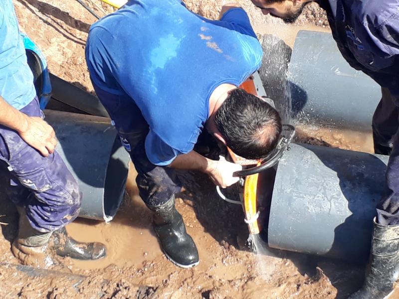 Trabajos de reparación sobre la red de agua de Lincoln