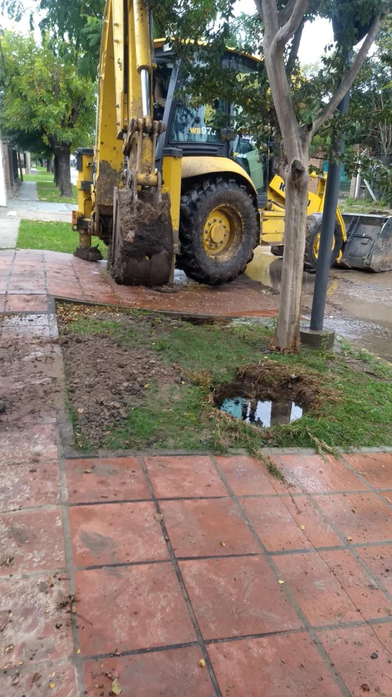 Trabajos de reparación en Acueducto Norte