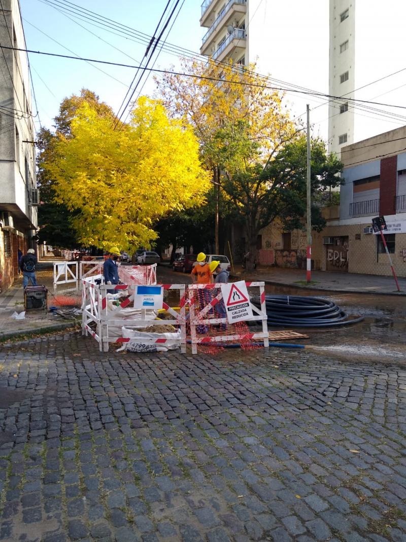 Plan de recambio de cañerías en La Plata