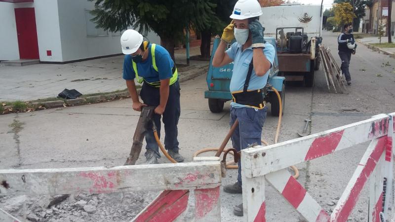 Trabajos programados sobre la red de agua en la ciudad de Chivilcoy
