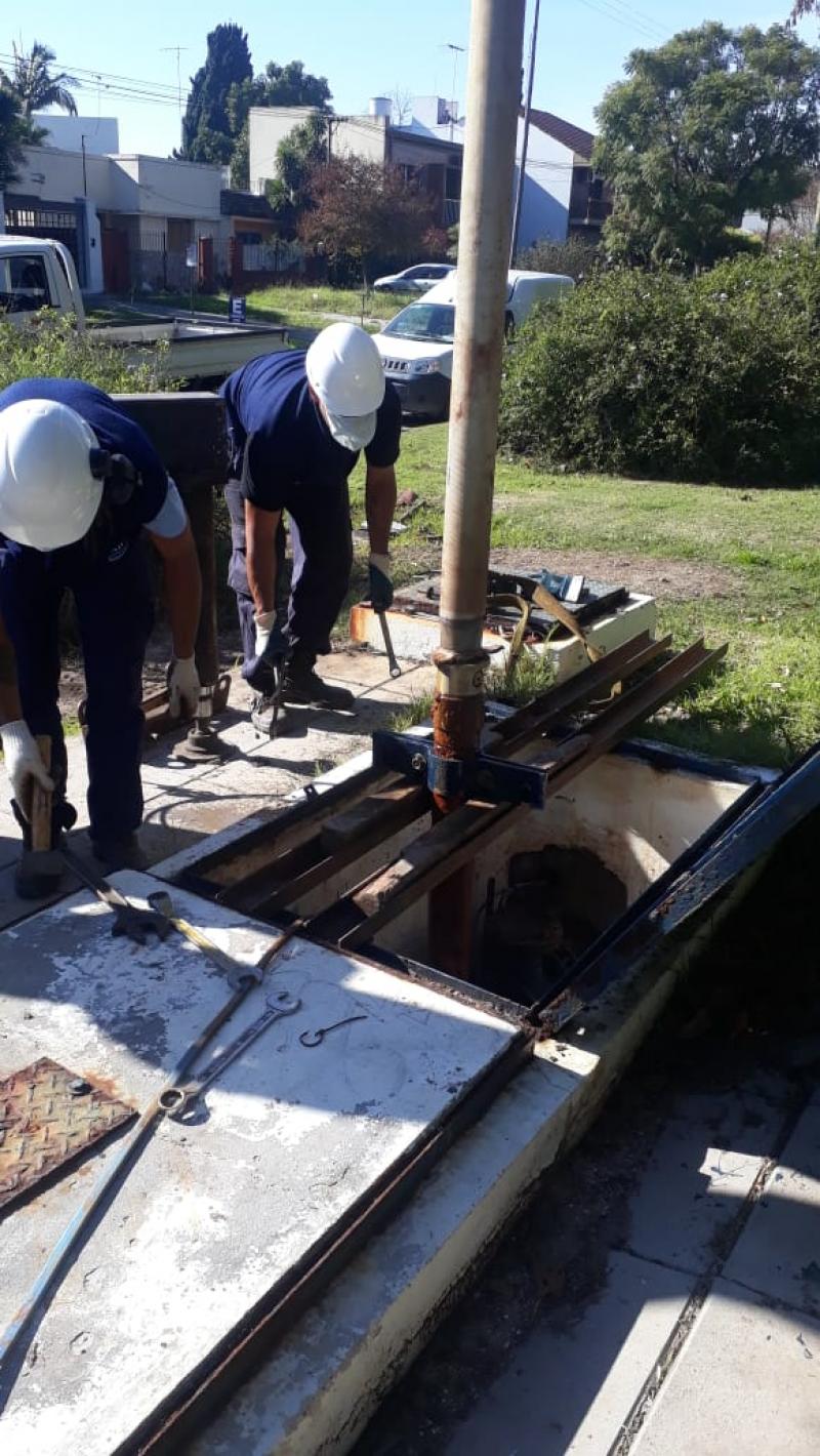 La Plata - Se encuentra en funcionamiento la perforación de 137 y 45