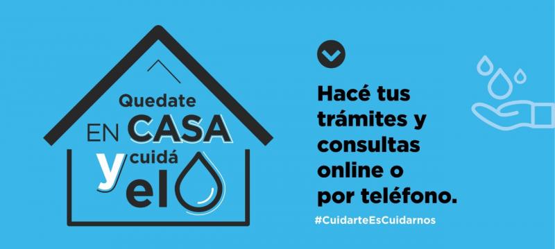 #Quedate en casa: Atención al Usuario ante trámites y consultas