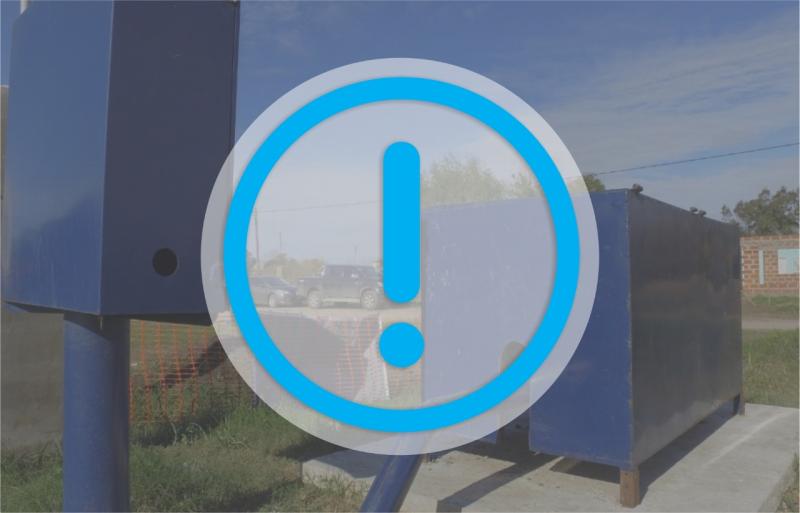 Vandalización sobre la red de agua en La Plata