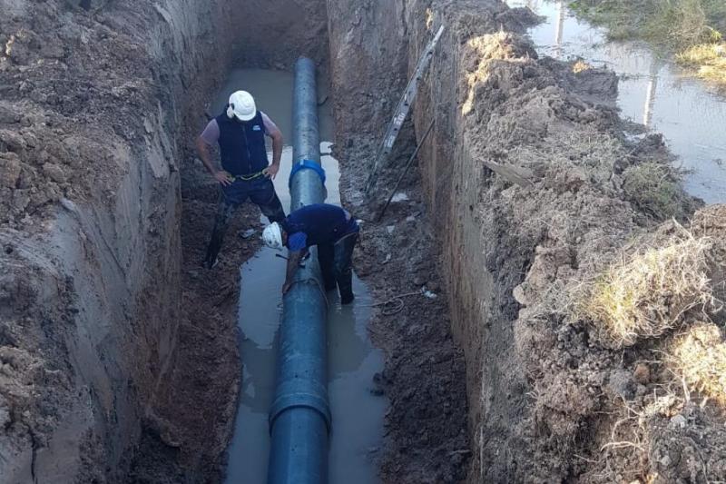 Finalizaron los trabajos en el Acueducto Norte