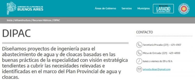 Monte: Llamado a consulta pública de la DIPAC