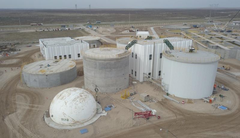 Acuerdo para culminar la obra de la Planta Depuradora Primera Cuenca en Bahía Blanca