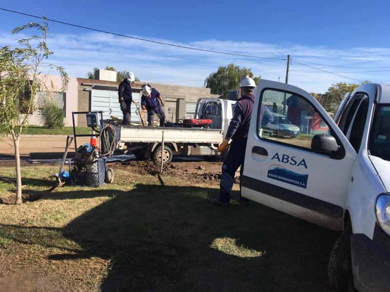 Tareas de mantenimiento en Bahía Blanca