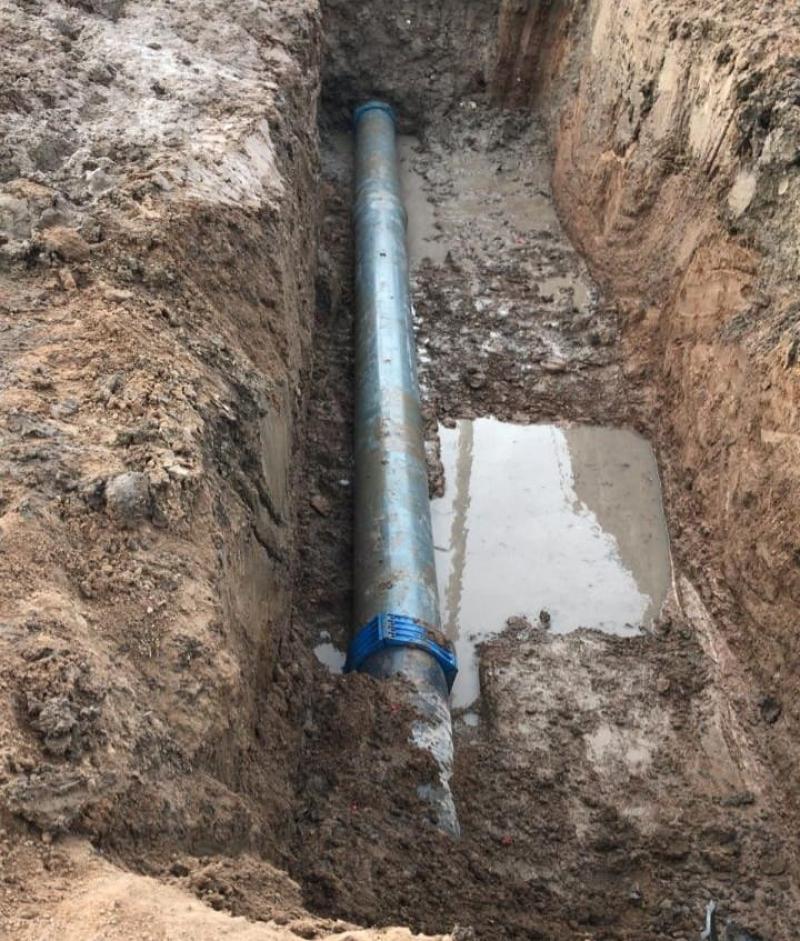 Finalizó la reparación en el Acueducto Norte