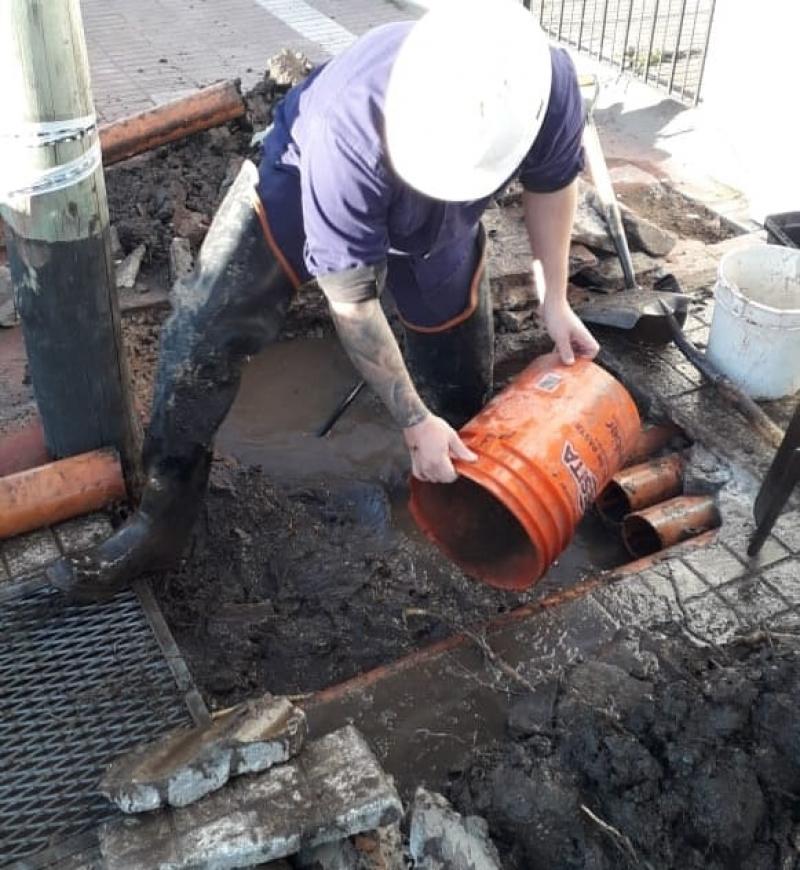 Finalizaron los trabajos programados sobre la red de agua de Chivilcoy