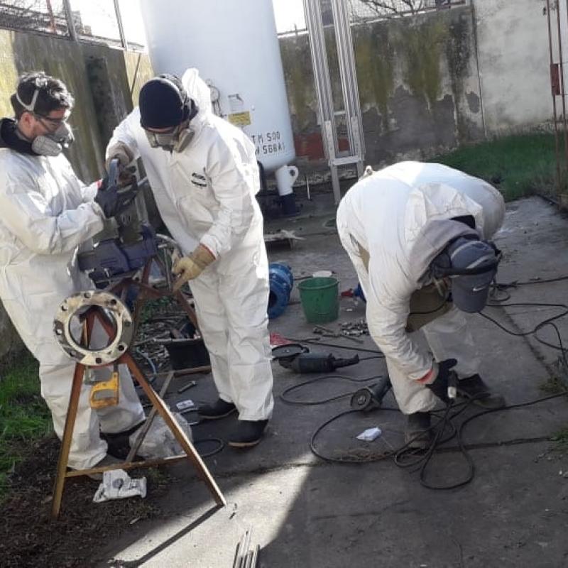 ABSA reparó un bombeo cloacal en Punta Alta