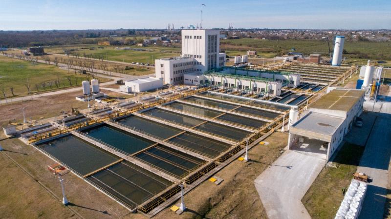 Tareas de mantenimiento en la Planta Potabilizadora de Punta Lara