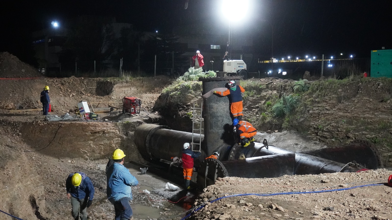 Bahía Blanca: los trabajos programados se ejecutan siguiendo el cronograma previsto