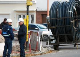 Bahía Blanca: Se colocaron los primeros cien metros del 5° módulo