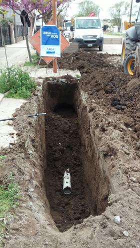 Avanza el recambio de cañerías en la red cloacal de Pedro Luro