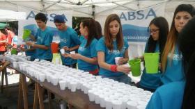ABSA formó parte de la tradicional maratón Delfor de La Canal