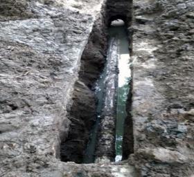 ABSA ya reemplazó más de mil metros de cañería de agua y comenzó el recambio cloacal en Campana