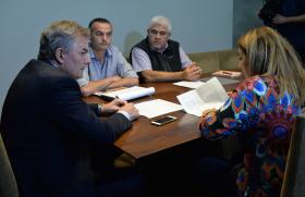 Bahía Blanca - ABSA y el Municipio repasaron obras y soluciones para la ciudad
