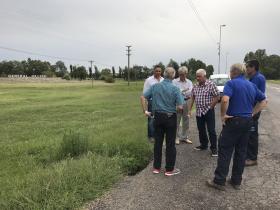 General Villegas: El Presidente de ABSA recorrió las instalaciones y anticipó futuros trabajos de la empresa