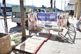 ABSA invierte casi 5 millones de pesos en el recambio de cañerías de Ensenada