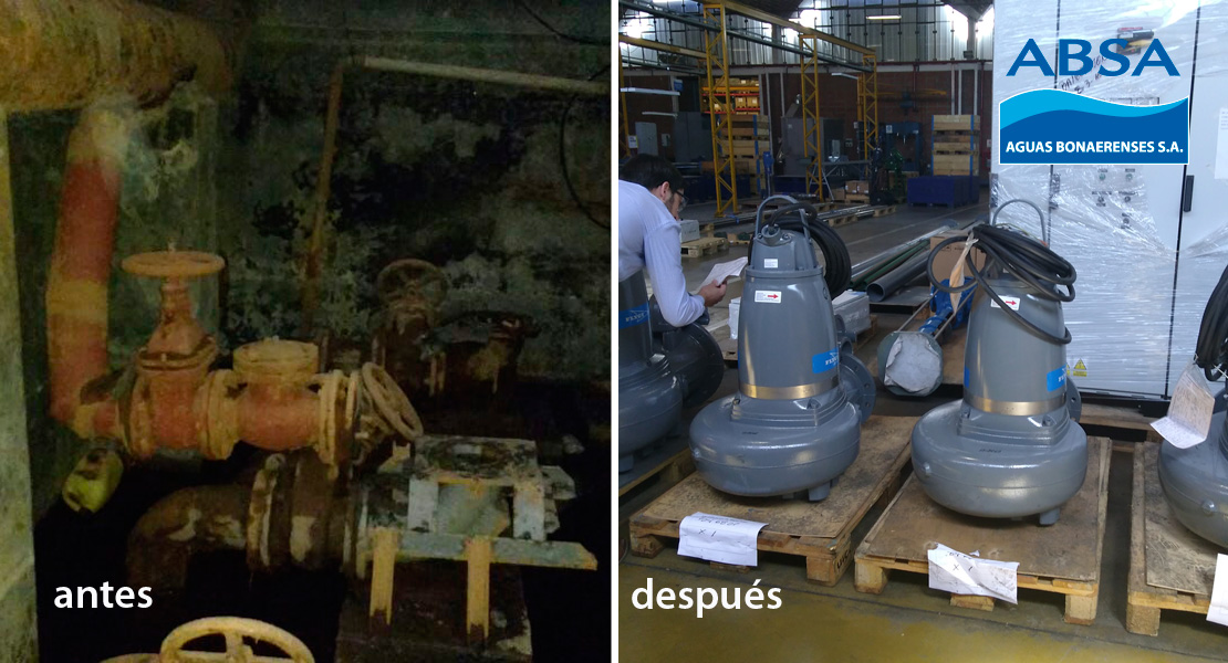 Reacondicionamiento de la Planta Depuradora de ABSA en 9 de Julio