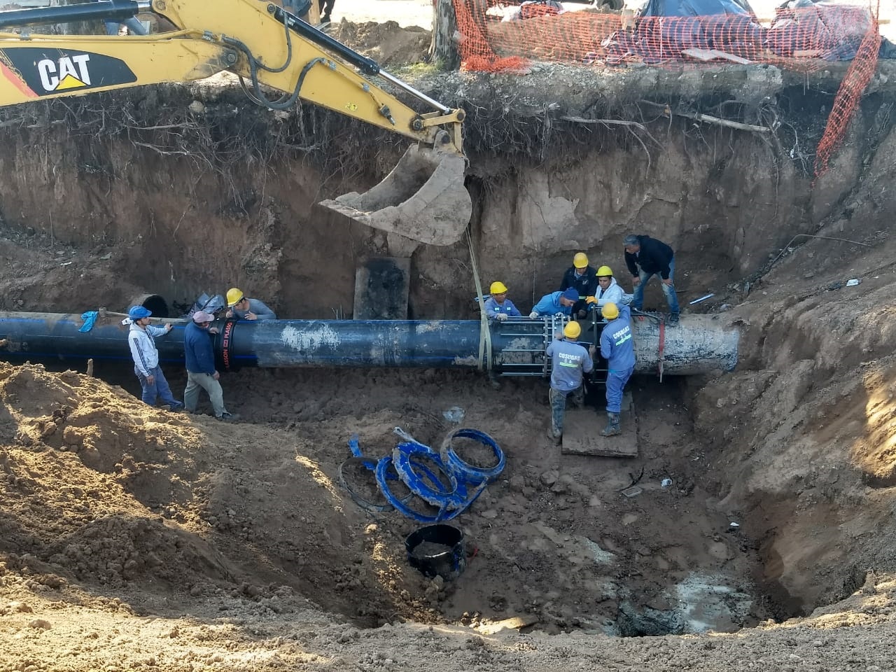 Se normaliza de forma paulatina el servicio de agua luego de las tareas en Avenida 31