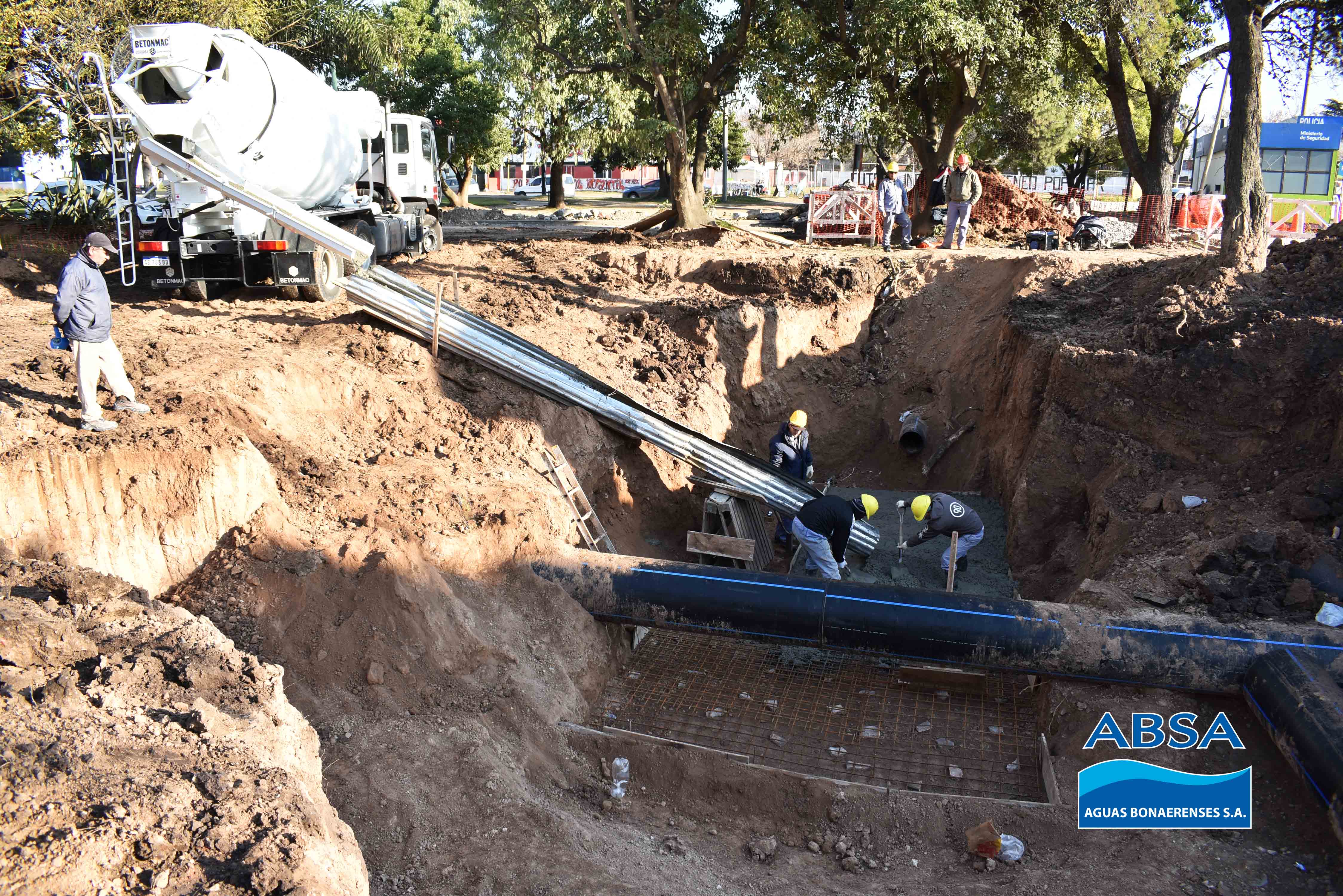 Acueducto Norte: ABSA trabaja sobre el rebombeo de 120 y 33