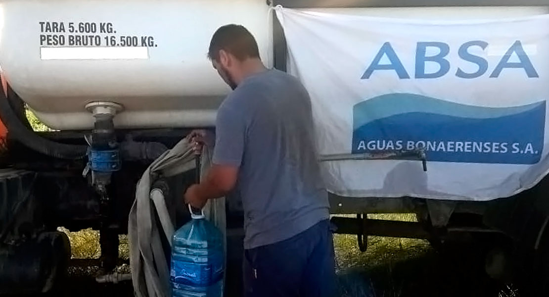 ABSA suministró agua en la 40° Peregrinación a Luján desde Zárate- Campana