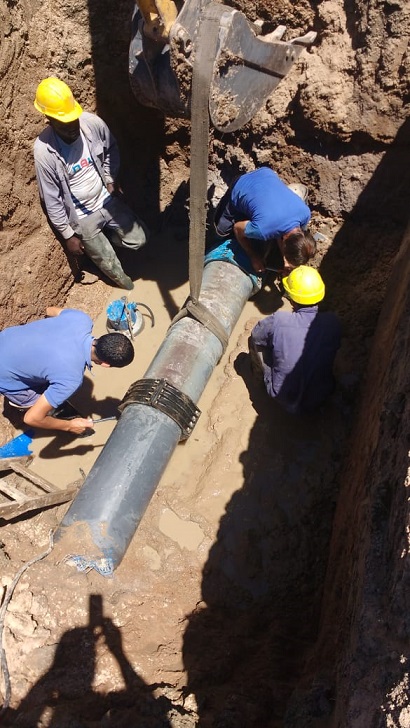 Acueducto Norte: maniobras de prueba y ajustes en la etapa final